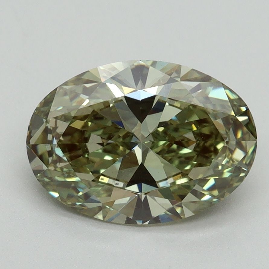Loose Diamond - OVAL 2.01ct Fancy Intense Green VVS2 (1 of 1)