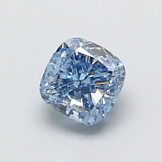 Loose Diamond - CUSHION MODIFIED 0.89ct Fancy Vivid Blue VVS1: Loose Diamond - CUSHION MODIFIED 0.89ct Fancy Vivid Blue VVS1 Source: This is a real non-mined Diamond that has been grown in a lab Shape: CUSHION MODIFIED Carats: 0.89 Color: Fancy Vivid Blue