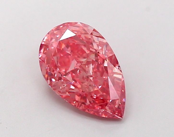 Loose Diamond - PEAR 1.11ct Fancy Vivid Pink VS2: Loose Diamond - PEAR 1.11ct Fancy Vivid Pink VS2 Source: This is a real non-mined Diamond that has been grown in a lab Shape: PEAR Carats: 1.11 Color: Fancy Vivid Pink Certification: IGI Video: