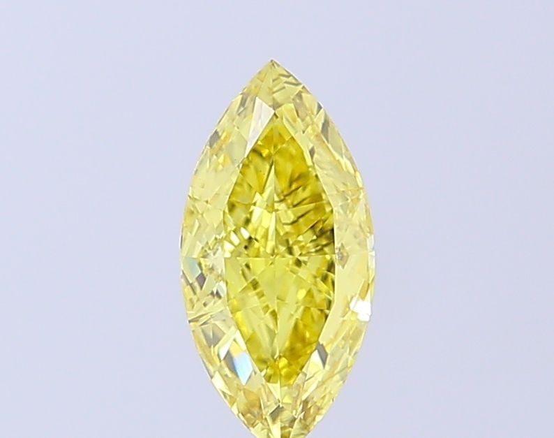Loose Diamond - MARQUISE 1.01ct Fancy Vivid Yellow VS2: Loose Diamond - MARQUISE 1.01ct Fancy Vivid Yellow VS2 Source: This is a real non-mined Diamond that has been grown in a lab Shape: MARQUISE Carats: 1.01 Color: Fancy Vivid Yellow Certification: IGI T