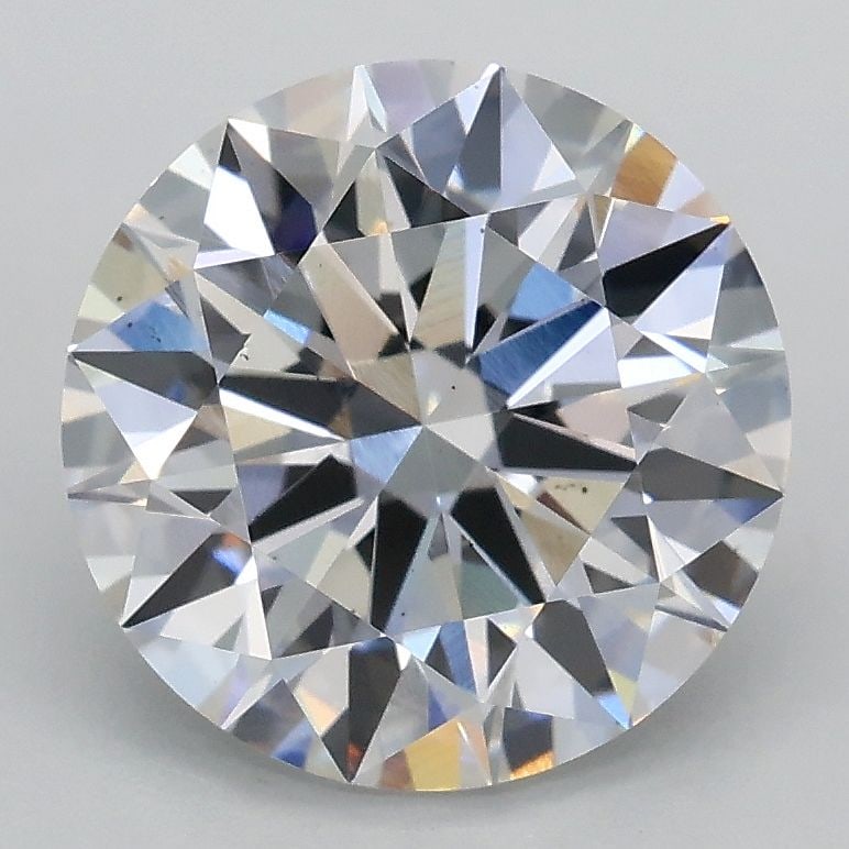 Ideal Loose Diamond - ROUND 2.53ct E VS2: Ideal Loose Diamond - ROUND 2.53ct E VS2 Source: This is a real non-mined Diamond that has been grown in a lab Shape: ROUND Carats: 2.53 Color: E Clarity: VS2 Certification: IGI Video: