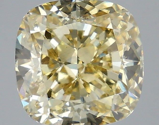 Loose Diamond - CUSHION MODIFIED 3.53ct Fancy Yellow VS2: Loose Diamond - CUSHION MODIFIED 3.53ct Fancy Yellow VS2 Source: This is a real non-mined Diamond that has been grown in a lab Shape: CUSHION MODIFIED Carats: 3.53 Color: Fancy Yellow Certification: I