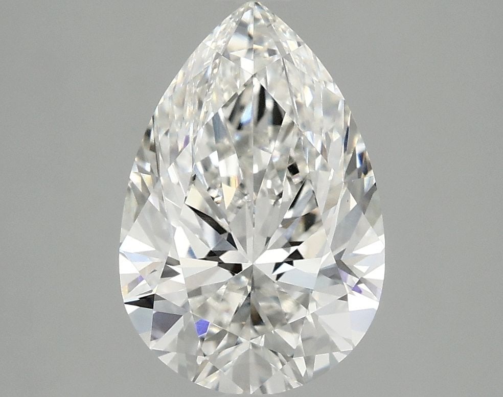 Loose Diamond - PEAR 2.52ct F VVS2: Loose Diamond - PEAR 2.52ct F VVS2 Source: This is a real non-mined Diamond that has been grown in a lab Shape: PEAR Carats: 2.52 Color: F Clarity: VVS2 Certification: IGI Video: