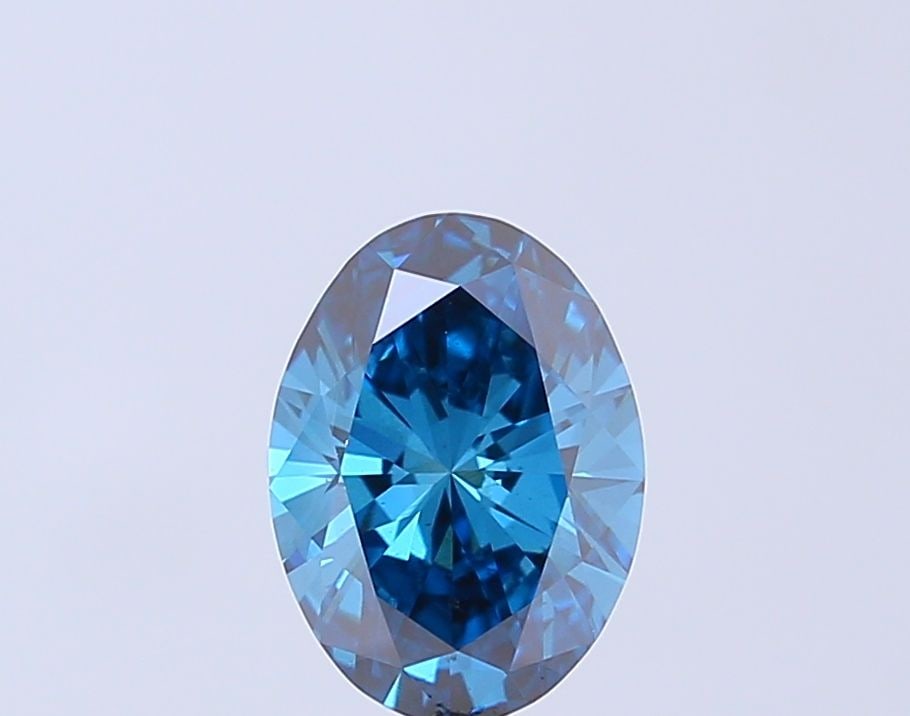 Loose Diamond - OVAL 1.63ct Fancy Vivid Blue VS1: Loose Diamond - OVAL 1.63ct Fancy Vivid Blue VS1 Source: This is a real non-mined Diamond that has been grown in a lab Shape: OVAL Carats: 1.63 Color: Fancy Vivid Blue Certification: IGI Video: