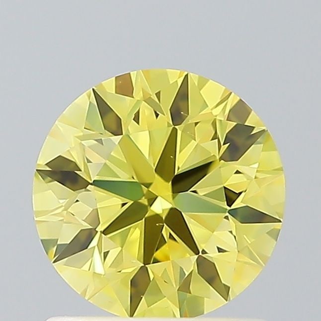Loose Diamond - ROUND 1.0ct Fancy Intense Yellow VS2: Loose Diamond - ROUND 1.0ct Fancy Intense Yellow VS2 Source: This is a real non-mined Diamond that has been grown in a lab Shape: ROUND Carats: 1.0 Color: Fancy Intense Yellow Certification: IGI The D
