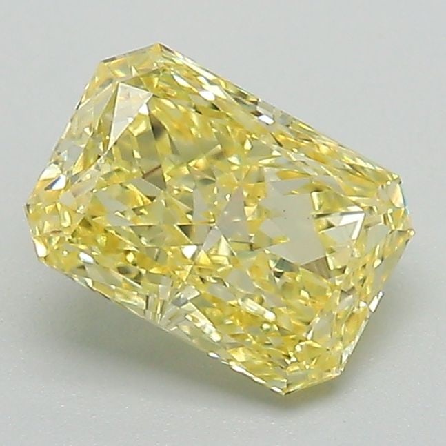 Loose Diamond - RADIANT 1.17ct Fancy Intense Yellow VS1: Loose Diamond - RADIANT 1.17ct Fancy Intense Yellow VS1 Source: This is a real non-mined Diamond that has been grown in a lab Shape: RADIANT Carats: 1.17 Color: Fancy Intense Yellow Certification: IGI
