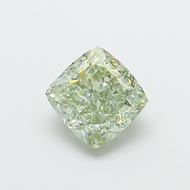 Loose Diamond - CUSHION MODIFIED 1.54ct Fancy Intense Green VVS2: Loose Diamond - CUSHION MODIFIED 1.54ct Fancy Intense Green VVS2 Source: This is a real non-mined Diamond that has been grown in a lab Shape: CUSHION MODIFIED Carats: 1.54 Color: Fancy Intense Green