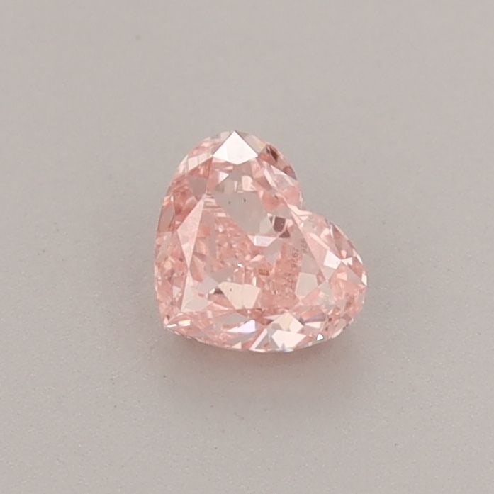 Loose Diamond - HEART 0.38ct Fancy Vivid Pink VS2: Loose Diamond - HEART 0.38ct Fancy Vivid Pink VS2 Source: This is a real non-mined Diamond that has been grown in a lab Shape: HEART Carats: 0.38 Color: Fancy Vivid Pink Certification: IGI Video: