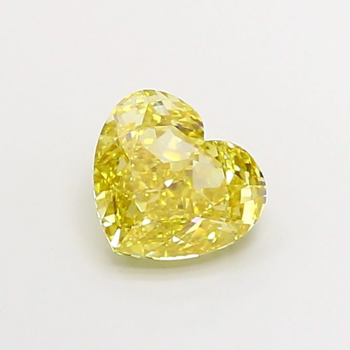 Loose Diamond - HEART 2.04ct Fancy Intense Yellow VS1: Loose Diamond - HEART 2.04ct Fancy Intense Yellow VS1 Source: This is a real non-mined Diamond that has been grown in a lab Shape: HEART Carats: 2.04 Color: Fancy Intense Yellow Certification: IGI Vid