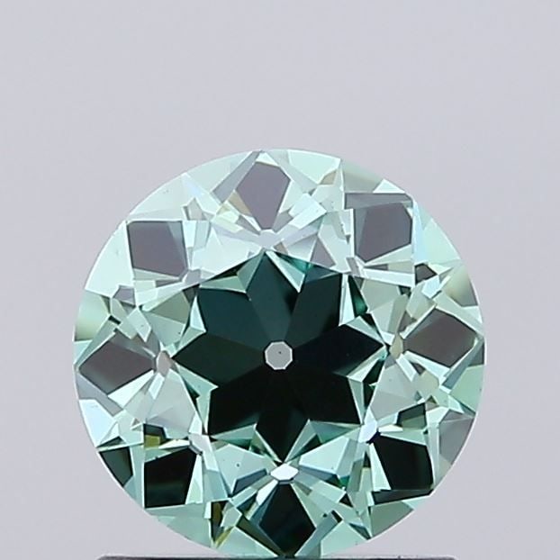 Loose Diamond - EUROPEAN CUT 1.2ct Fancy Vivid Green VS1: Loose Diamond - EUROPEAN CUT 1.2ct Fancy Vivid Green VS1 Source: This is a real non-mined Diamond that has been grown in a lab Shape: EUROPEAN CUT Carats: 1.2 Color: Fancy Vivid Green Certification: I