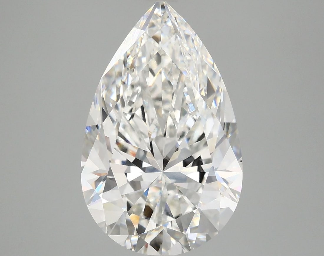 Loose Diamond - PEAR 5.03ct F VVS2: Loose Diamond - PEAR 5.03ct F VVS2 Source: This is a real non-mined Diamond that has been grown in a lab Shape: PEAR Carats: 5.03 Color: F Clarity: VVS2 Certification: IGI Video:
