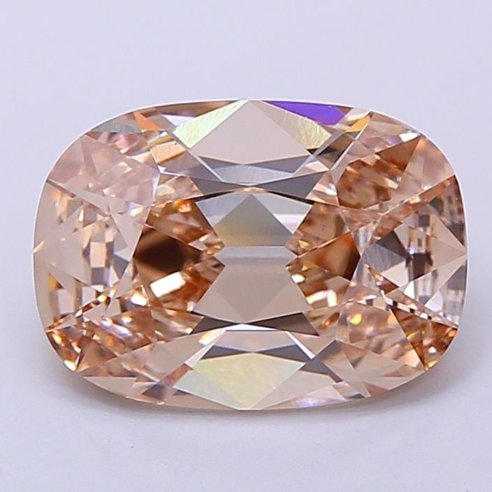 Loose Diamond - CUSHION 2.93ct Very Light Brown VS1: Loose Diamond - CUSHION 2.93ct Very Light Brown VS1 Source: This is a real non-mined Diamond that has been grown in a lab Shape: CUSHION Carats: 2.93 Color: Very Light Brown Certification: IGI Video: