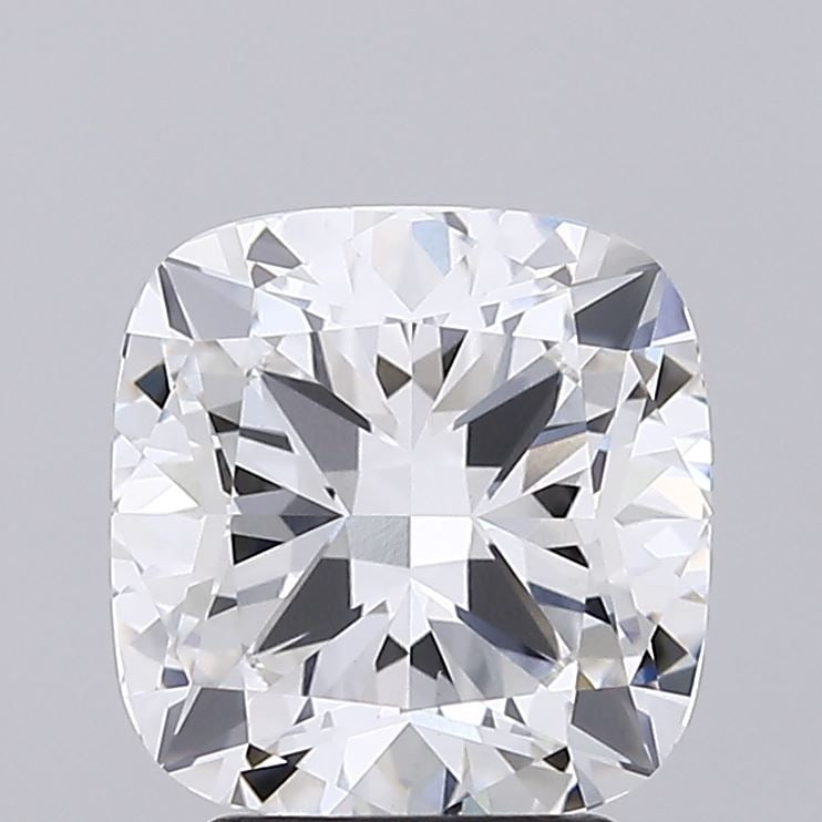 Loose Diamond - CUSHION BRILLIANT 3.14ct H VVS2: Loose Diamond - CUSHION BRILLIANT 3.14ct H VVS2 Source: This is a real non-mined Diamond that has been grown in a lab Shape: CUSHION BRILLIANT Carats: 3.14 Color: H Clarity: VVS2 Certification: GIA Vi