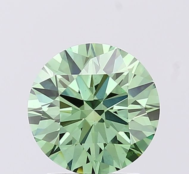 Loose Diamond - ROUND 1.68ct Fancy Vivid Green VS1: Loose Diamond - ROUND 1.68ct Fancy Vivid Green VS1 Source: This is a real non-mined Diamond that has been grown in a lab Shape: ROUND Carats: 1.68 Color: Fancy Vivid Green Certification: IGI Video: