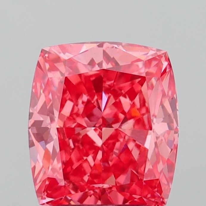 Loose Diamond - CUSHION MODIFIED 2.31ct Fancy Vivid Pink VS1: Loose Diamond - CUSHION MODIFIED 2.31ct Fancy Vivid Pink VS1 Source: This is a real non-mined Diamond that has been grown in a lab Shape: CUSHION MODIFIED Carats: 2.31 Color: Fancy Vivid Pink Certific