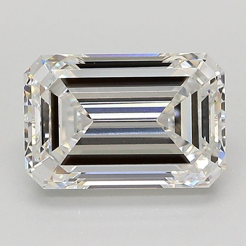 Loose Diamond - EMERALD 2.51ct E VS1: Loose Diamond - EMERALD 2.51ct E VS1 Source: This is a real non-mined Diamond that has been grown in a lab Shape: EMERALD Carats: 2.51 Color: E Clarity: VS1 Certification: IGI The Diamond Depot Guaran