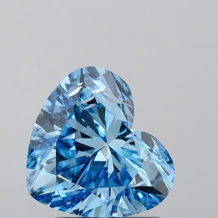 Loose Diamond - HEART 2.0ct Fancy Vivid Blue SI1: Loose Diamond - HEART 2.0ct Fancy Vivid Blue SI1 Source: This is a real non-mined Diamond that has been grown in a lab Shape: HEART Carats: 2.0 Color: Fancy Vivid Blue Certification: IGI Video: