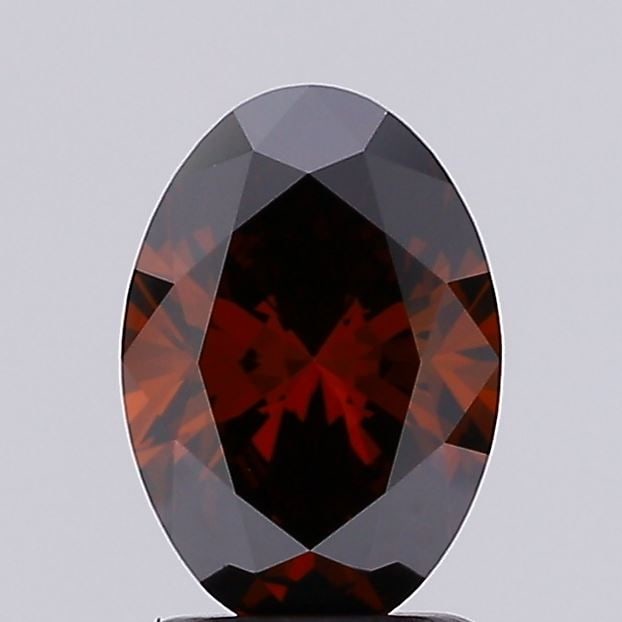 Loose Diamond - OVAL 1.02ct Fancy Vivid Red VS1: Loose Diamond - OVAL 1.02ct Fancy Vivid Red VS1 Source: This is a real non-mined Diamond that has been grown in a lab Shape: OVAL Carats: 1.02 Color: Fancy Vivid Red Certification: NONE Video: