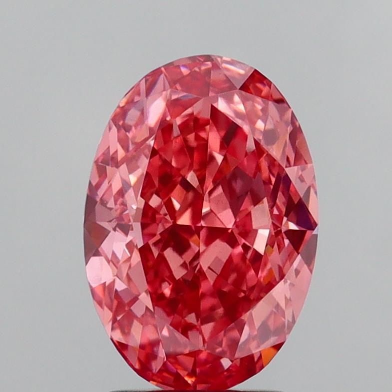 Loose Diamond - OVAL 3.12ct Fancy Vivid Pink VS1: Loose Diamond - OVAL 3.12ct Fancy Vivid Pink VS1 Source: This is a real non-mined Diamond that has been grown in a lab Shape: OVAL Carats: 3.12 Color: Fancy Vivid Pink Certification: IGI Video: