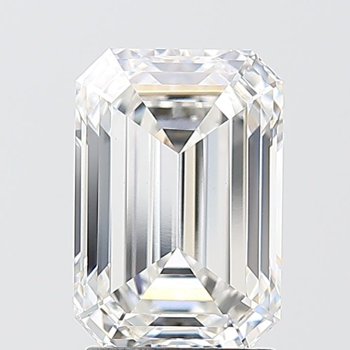 Loose Diamond - EMERALD 2.59ct F VS1: Loose Diamond - EMERALD 2.59ct F VS1 Source: This is a real non-mined Diamond that has been grown in a lab Shape: EMERALD Carats: 2.59 Color: F Clarity: VS1 Certification: IGI Video: