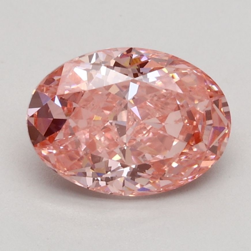 Loose Diamond - OVAL 1.47ct Fancy Intense Pink SI1: Loose Diamond - OVAL 1.47ct Fancy Intense Pink SI1 Source: This is a real non-mined Diamond that has been grown in a lab Shape: OVAL Carats: 1.47 Color: Fancy Intense Pink Certification: IGI Video: