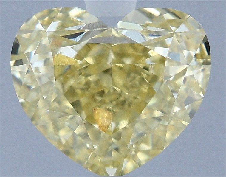 Loose Diamond - HEART 1.5ct Fancy Intense Yellow VS1: Loose Diamond - HEART 1.5ct Fancy Intense Yellow VS1 Source: This is a real non-mined Diamond that has been grown in a lab Shape: HEART Carats: 1.5 Color: Fancy Intense Yellow Certification: IGI Video