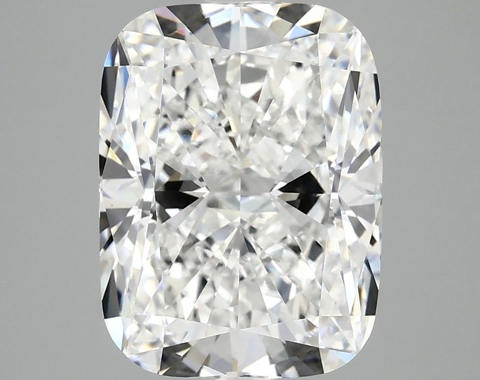 Loose Diamond - CUSHION MODIFIED 4.1ct F VVS2: Loose Diamond - CUSHION MODIFIED 4.1ct F VVS2 Source: This is a real non-mined Diamond that has been grown in a lab Shape: CUSHION MODIFIED Carats: 4.1 Color: F Clarity: VVS2 Certification: IGI Video: