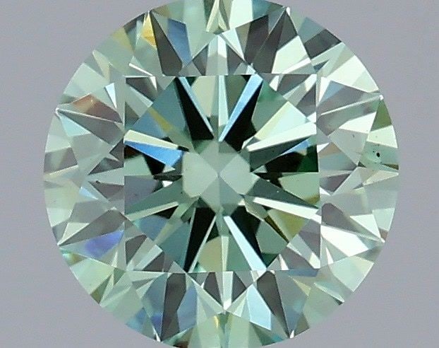 Ideal Loose Diamond - ROUND 1.0ct Fancy Vivid Green VS1: Ideal Loose Diamond - ROUND 1.0ct Fancy Vivid Green VS1 Source: This is a real non-mined Diamond that has been grown in a lab Shape: ROUND Carats: 1.0 Color: Fancy Vivid Green Certification: IGI Video