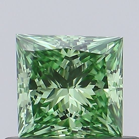 Loose Diamond - PRINCESS 0.51ct Fancy Vivid Green VVS2: Loose Diamond - PRINCESS 0.51ct Fancy Vivid Green VVS2 Source: This is a real non-mined Diamond that has been grown in a lab Shape: PRINCESS Carats: 0.51 Color: Fancy Vivid Green Certification: IGI
