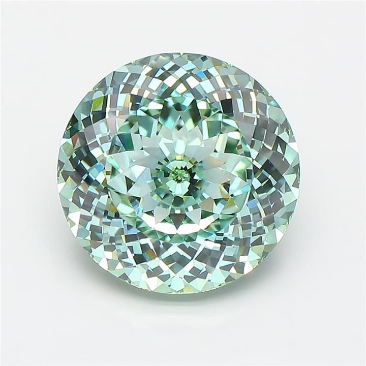Loose Diamond - ROUND 5.09ct Fancy Vivid Green VVS2: Loose Diamond - ROUND 5.09ct Fancy Vivid Green VVS2 Source: This is a real non-mined Diamond that has been grown in a lab Shape: ROUND Carats: 5.09 Color: Fancy Vivid Green Certification: IGI Video: