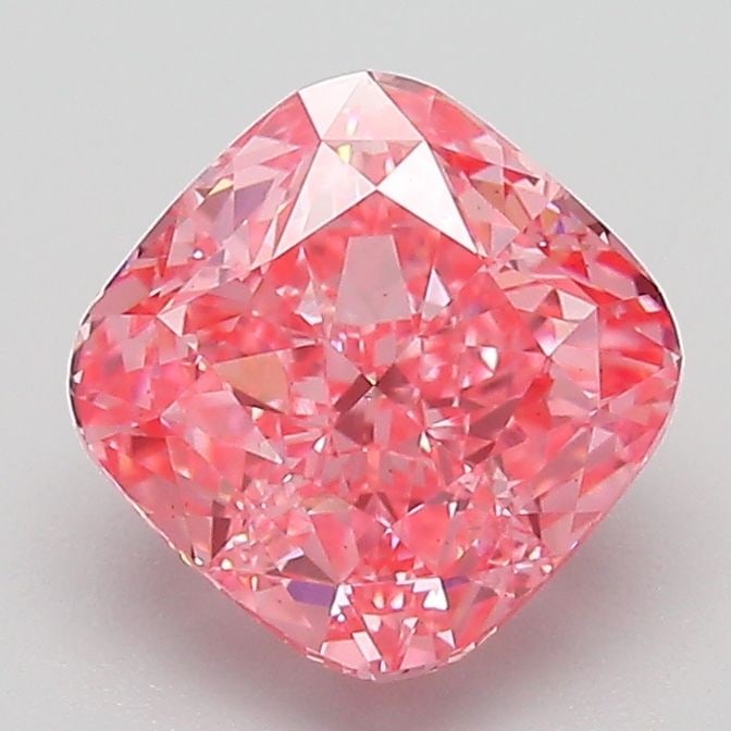 Loose Diamond - CUSHION MODIFIED 2.05ct Fancy Vivid Pink VS2: Loose Diamond - CUSHION MODIFIED 2.05ct Fancy Vivid Pink VS2 Source: This is a real non-mined Diamond that has been grown in a lab Shape: CUSHION MODIFIED Carats: 2.05 Color: Fancy Vivid Pink Certific