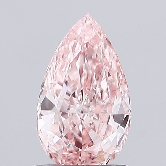Loose Diamond - PEAR 1.12ct Fancy Intense Pink VS2: Loose Diamond - PEAR 1.12ct Fancy Intense Pink VS2 Source: This is a real non-mined Diamond that has been grown in a lab Shape: PEAR Carats: 1.12 Color: Fancy Intense Pink Certification: IGI Video: