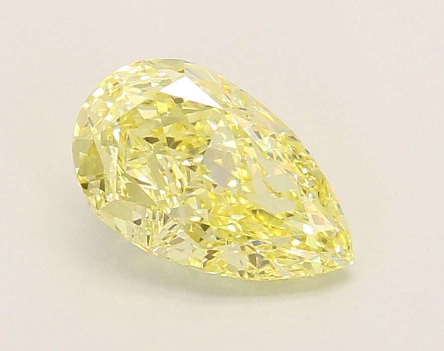 Loose Diamond - PEAR 2.07ct Fancy Intense Yellow VVS2: Loose Diamond - PEAR 2.07ct Fancy Intense Yellow VVS2 Source: This is a real non-mined Diamond that has been grown in a lab Shape: PEAR Carats: 2.07 Color: Fancy Intense Yellow Certification: IGI Vide