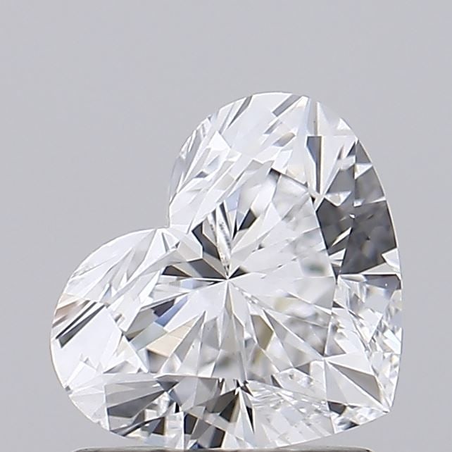 Loose Diamond - HEART 1.07ct D VS2: Loose Diamond - HEART 1.07ct D VS2 Source: This is a real non-mined Diamond that has been grown in a lab Shape: HEART Carats: 1.07 Color: D Clarity: VS2 Certification: IGI Video:
