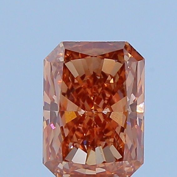 Loose Diamond - RADIANT 1.0ct Fancy Orange VS2: Loose Diamond - RADIANT 1.0ct Fancy Orange VS2 Source: This is a real non-mined Diamond that has been grown in a lab Shape: RADIANT Carats: 1.0 Color: Fancy Orange Certification: NONE Video: