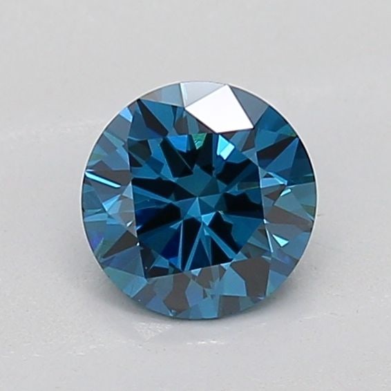 Loose Diamond - ROUND 0.6ct Fancy Vivid Blue VS1: Loose Diamond - ROUND 0.6ct Fancy Vivid Blue VS1 Source: This is a real non-mined Diamond that has been grown in a lab Shape: ROUND Carats: 0.6 Color: Fancy Vivid Blue Certification: IGI The Diamond D