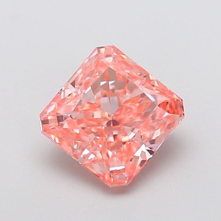 Loose Diamond - SQUARE RADIANT 3.37ct Fancy Vivid Pink VS1: Loose Diamond - SQUARE RADIANT 3.37ct Fancy Vivid Pink VS1 Source: This is a real non-mined Diamond that has been grown in a lab Shape: SQUARE RADIANT Carats: 3.37 Color: Fancy Vivid Pink
