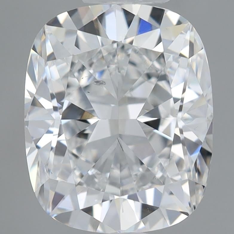 Loose Diamond - CUSHION BRILLIANT 1.56ct D SI1: Loose Diamond - CUSHION BRILLIANT 1.56ct D SI1 Source: This is a real non-mined Diamond that has been grown in a lab Shape: CUSHION BRILLIANT Carats: 1.56 Color: D Clarity: SI1 Certification: IGI