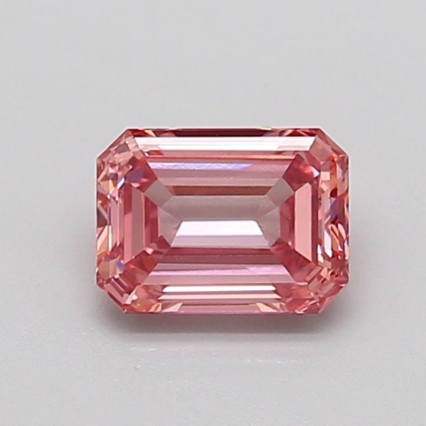 Loose Diamond - EMERALD 1.04ct Fancy Intense Pink VS2: Loose Diamond - EMERALD 1.04ct Fancy Intense Pink VS2 Source: This is a real non-mined Diamond that has been grown in a lab Shape: EMERALD Carats: 1.04 Color: Fancy Intense Pink Certification: IGI