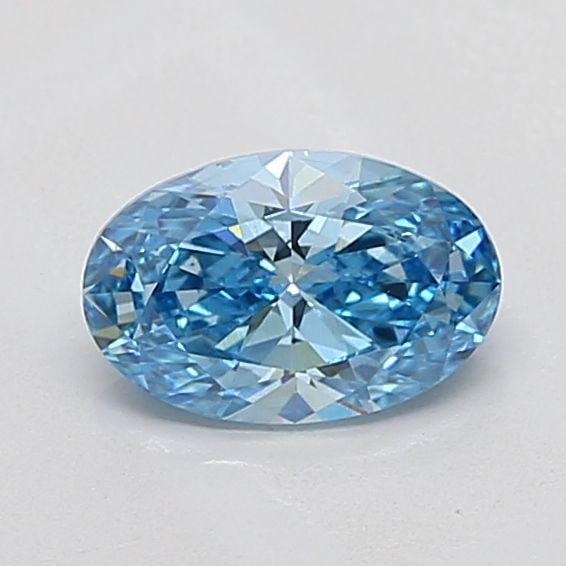 Loose Diamond - OVAL 1.0ct Fancy Vivid Blue VS1: Loose Diamond - OVAL 1.0ct Fancy Vivid Blue VS1 Source: This is a real non-mined Diamond that has been grown in a lab Shape: OVAL Carats: 1.0 Color: Fancy Vivid Blue Certification: IGI Video: Video