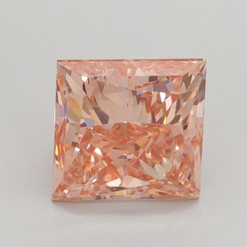 Loose Diamond - PRINCESS 2.2ct Fancy Intense Pink VS2: Loose Diamond - PRINCESS 2.2ct Fancy Intense Pink VS2 Source: This is a real non-mined Diamond that has been grown in a lab Shape: PRINCESS Carats: 2.2 Color: Fancy Intense Pink Certification: IGI Vid
