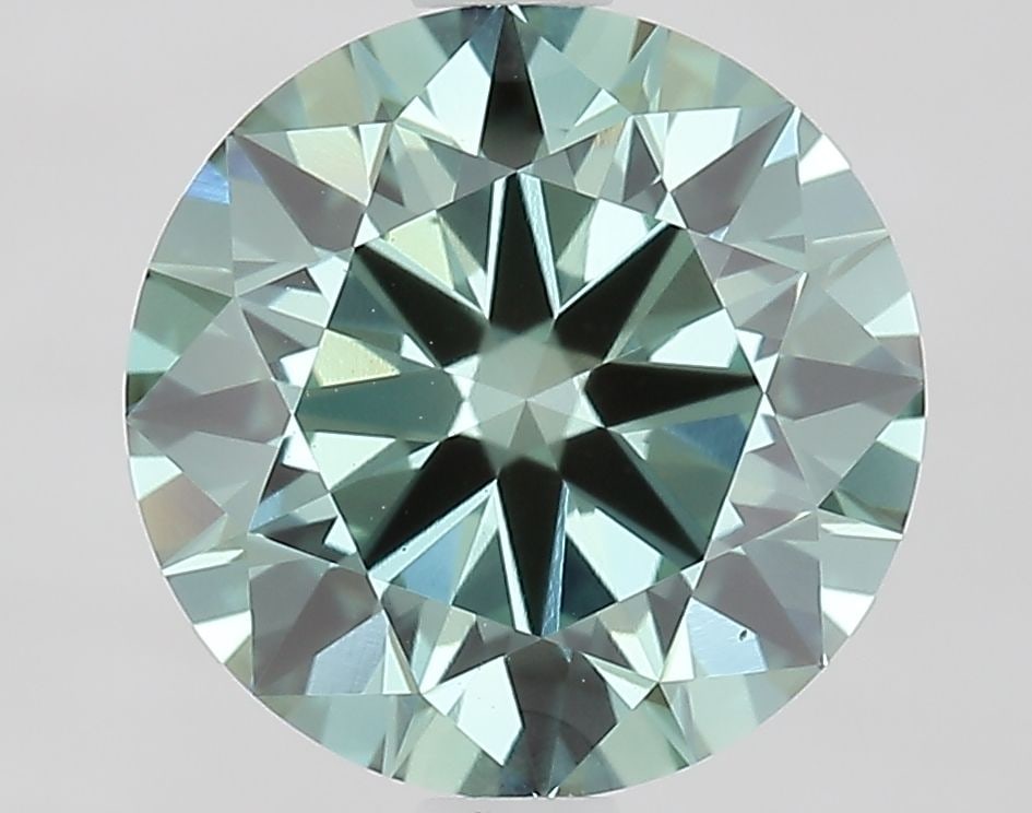 Ideal Loose Diamond - ROUND 1.92ct Fancy Vivid Green VVS2: Ideal Loose Diamond - ROUND 1.92ct Fancy Vivid Green VVS2 Source: This is a real non-mined Diamond that has been grown in a lab Shape: ROUND Carats: 1.92 Color: Fancy Vivid Green Certification: IGI Vi
