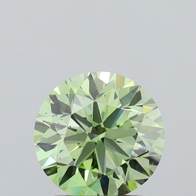 Loose Diamond - ROUND 1.48ct Fancy Vivid Green VS2: Loose Diamond - ROUND 1.48ct Fancy Vivid Green VS2 Source: This is a real non-mined Diamond that has been grown in a lab Shape: ROUND Carats: 1.48 Color: Fancy Vivid Green Certification: IGI Video: