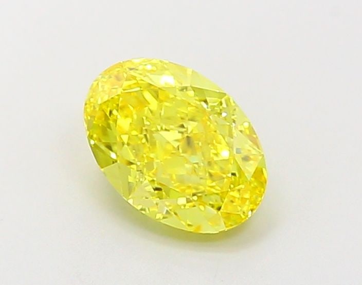 Loose Diamond - OVAL 1.13ct Fancy Vivid Yellow VS1: Loose Diamond - OVAL 1.13ct Fancy Vivid Yellow VS1 Source: This is a real non-mined Diamond that has been grown in a lab Shape: OVAL Carats: 1.13 Color: Fancy Vivid Yellow Certification: IGI Video: