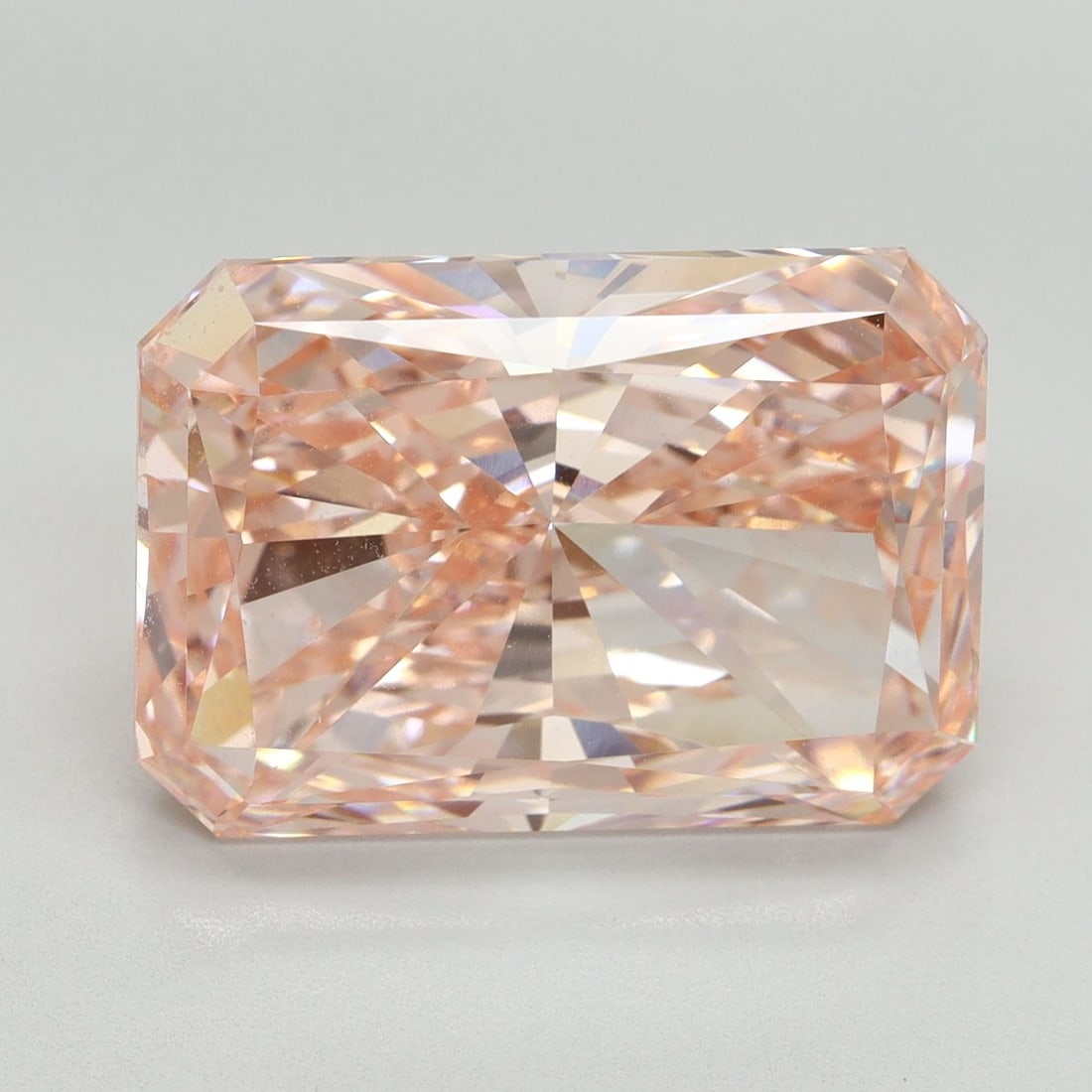 Loose Diamond - RADIANT 10.15ct Fancy Vivid Pink VVS2: Loose Diamond - RADIANT 10.15ct Fancy Vivid Pink VVS2 Source: This is a real non-mined Diamond that has been grown in a lab Shape: RADIANT Carats: 10.15 Color: Fancy Vivid Pink Certification: IGI