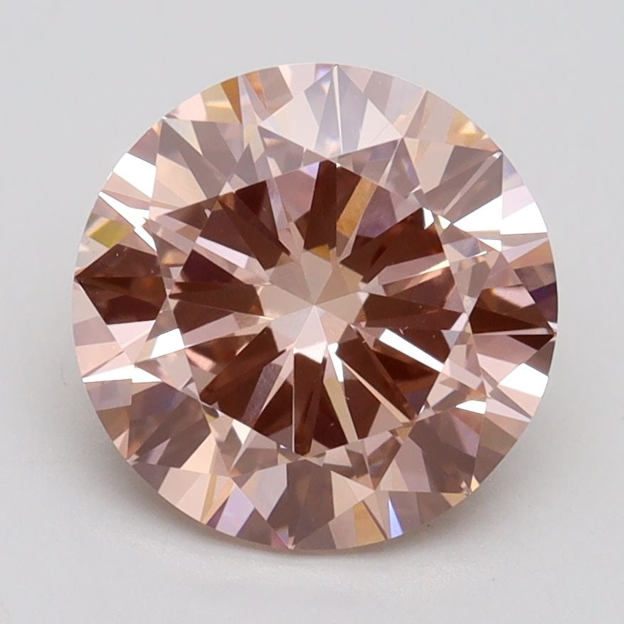 Loose Diamond - ROUND 2.71ct Fancy Intense Pink VS1: Loose Diamond - ROUND 2.71ct Fancy Intense Pink VS1 Source: This is a real non-mined Diamond that has been grown in a lab Shape: ROUND Carats: 2.71 Color: Fancy Intense Pink Certification: IGI Video: