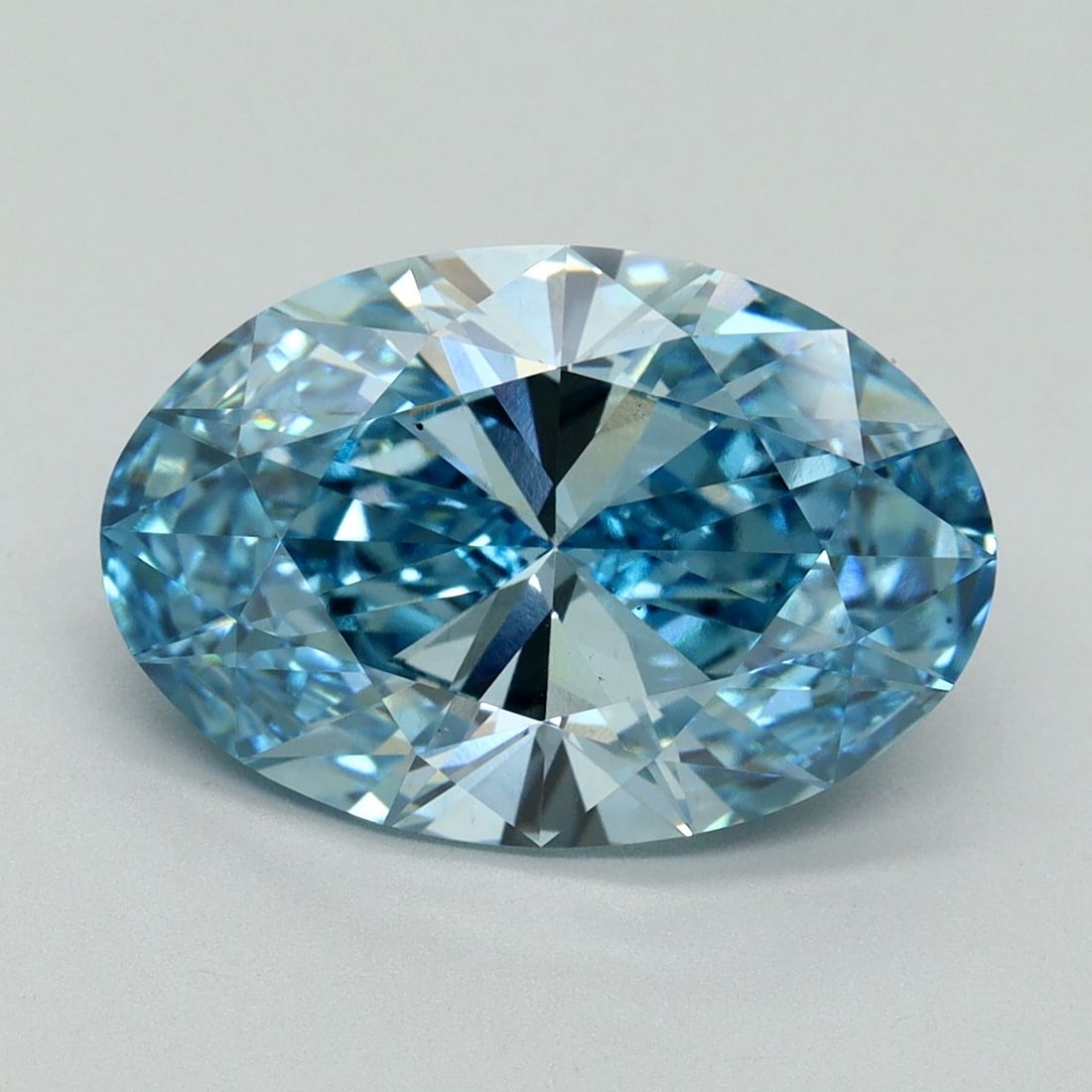 Loose Diamond - OVAL 5.03ct Fancy Vivid Blue VS1 (1 of 1)