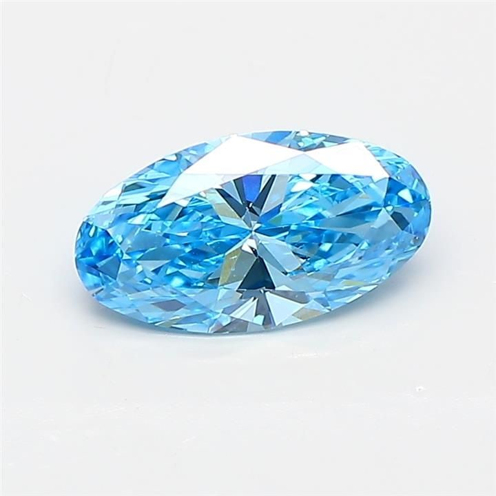 Loose Diamond - OVAL 0.9ct Fancy Vivid Blue VS1: Loose Diamond - OVAL 0.9ct Fancy Vivid Blue VS1 Source: This is a real non-mined Diamond that has been grown in a lab Shape: OVAL Carats: 0.9 Color: Fancy Vivid Blue Certification: IGI Video: