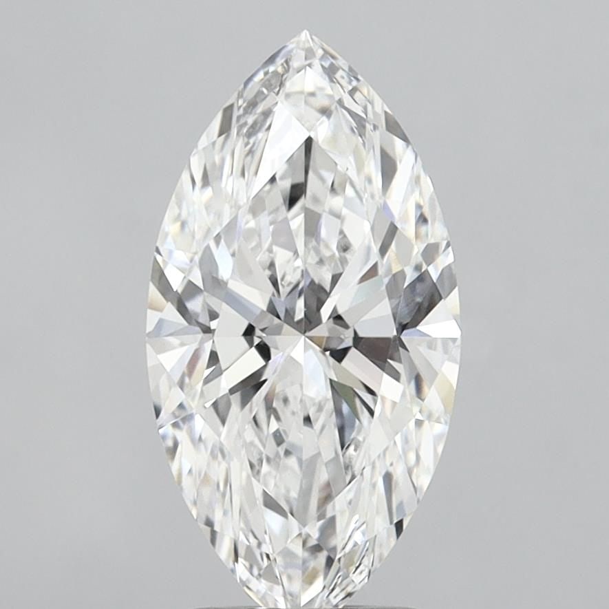 Loose Diamond - MARQUISE 2.57ct E VVS2: Loose Diamond - MARQUISE 2.57ct E VVS2 Source: This is a real non-mined Diamond that has been grown in a lab Shape: MARQUISE Carats: 2.57 Color: E Clarity: VVS2 Certification: IGI Video: Video Link