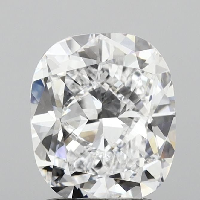 Loose Diamond - CUSHION BRILLIANT 2.02ct D VS1: Loose Diamond - CUSHION BRILLIANT 2.02ct D VS1 Source: This is a real non-mined Diamond that has been grown in a lab Shape: CUSHION BRILLIANT Carats: 2.02 Color: D Clarity: VS1 Certification: IGI